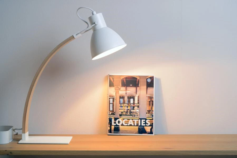 Lucide CURF - Desk lamp - 1xE27 - White - ambiance 1